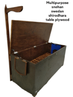 Multipurpose Snehan Swedan Shirodhara Table - Image 4