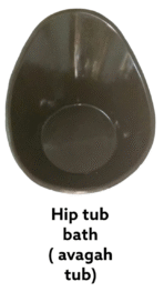 Hip Bath Tub (Avagah Tub)