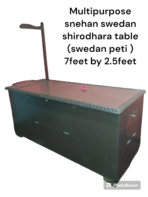 Multipurpose Snehan Swedan Shirodhara Table