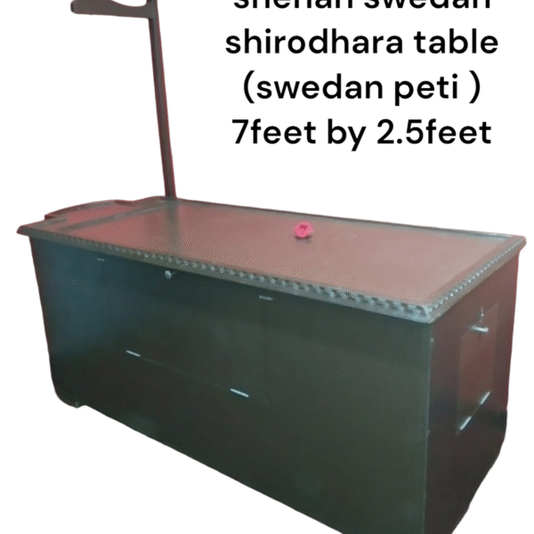 Multipurpose Snehan Swedan Shirodhara Table