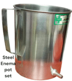 Steel / Plastic Enema Pot