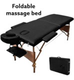 Foldable massage bed