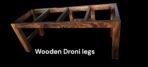 Wooden massage droni with wooden legs - Image 2
