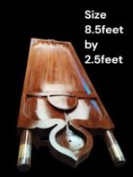 Wooden massage droni with wooden legs