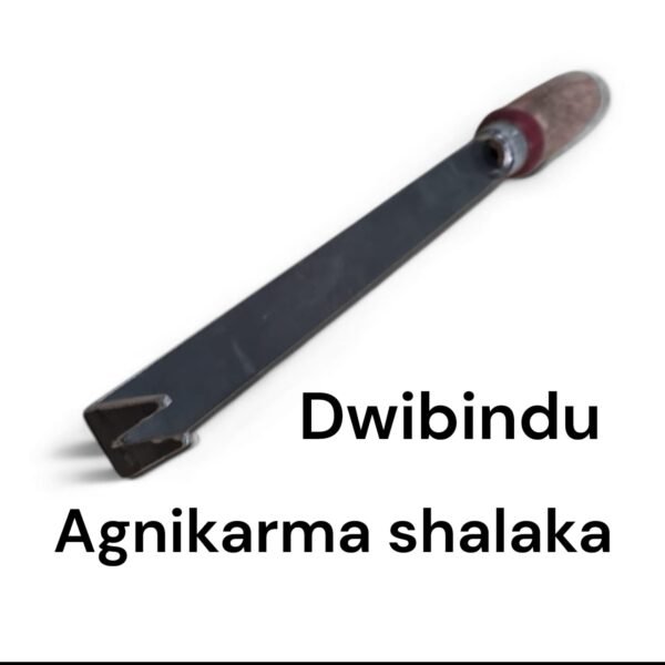 Dwibindu agnikarma shalaka